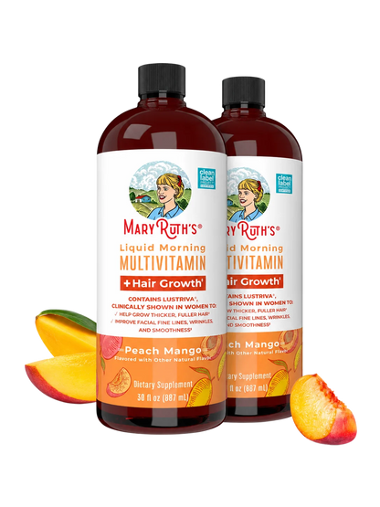 Liquid Morning Multivitamin + Hair Growth(30oz)
