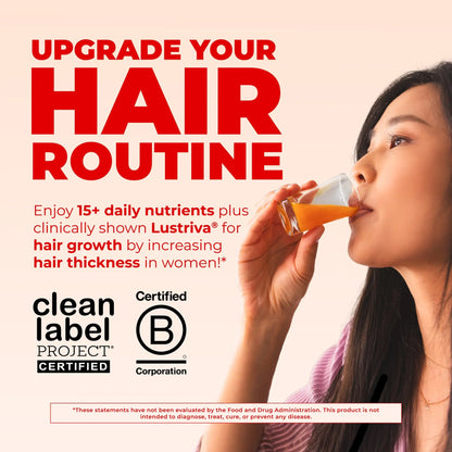 Liquid Morning Multivitamin + Hair Growth(30oz)