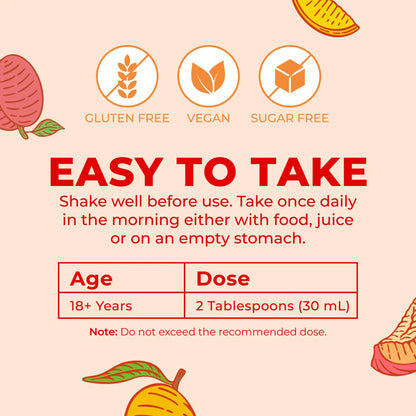 Liquid Morning Multivitamin + Hair Growth(30oz)
