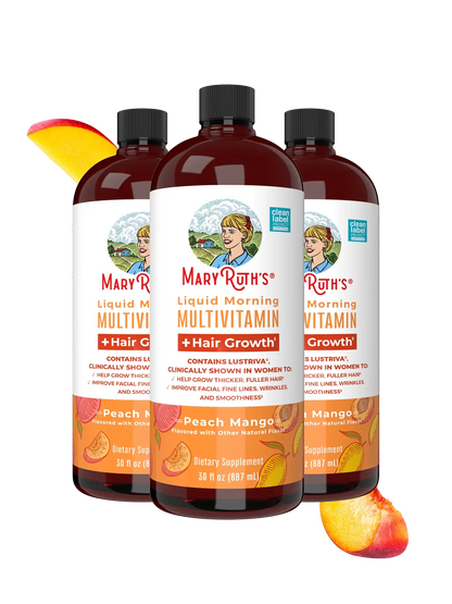 Liquid Morning Multivitamin + Hair Growth(30oz)